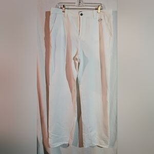 Oakley Men's Lightweight Golf Pants In White Size 36W 32L